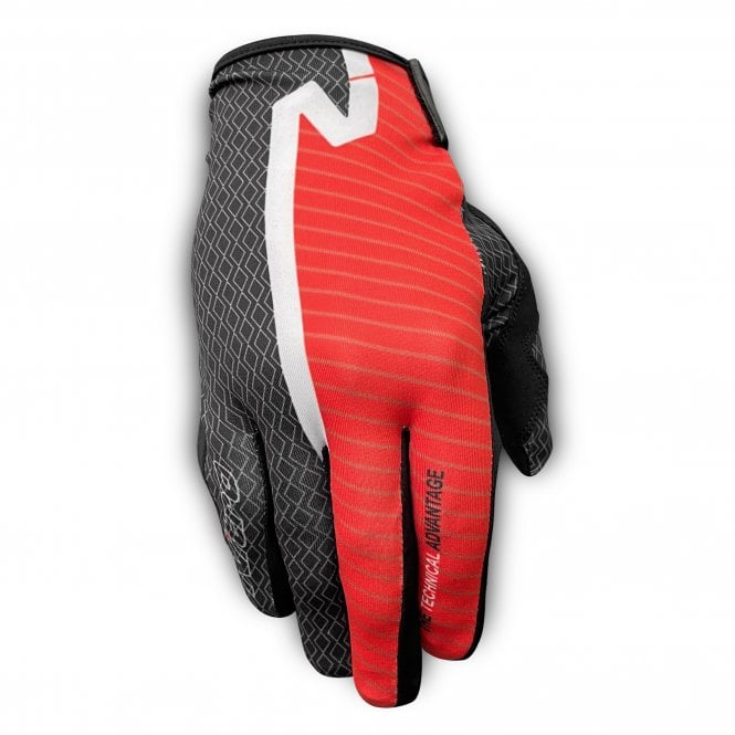Nitro NG-MX10 Junior Kids Red Glove MX Motocross MTB Quad Enduro