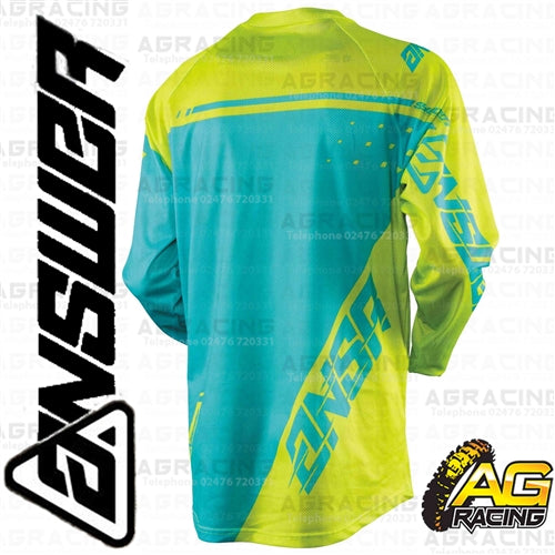 Answer Racing Syncron Air Race Jersey Acid Blue