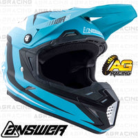 Answer Racing Helmet AR5 Pulse Astana White