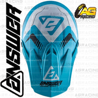 Answer Racing Helmet AR5 Pulse Astana White