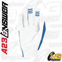 Answer 2023 Aerlite Gloves Adult Blue & White   A23