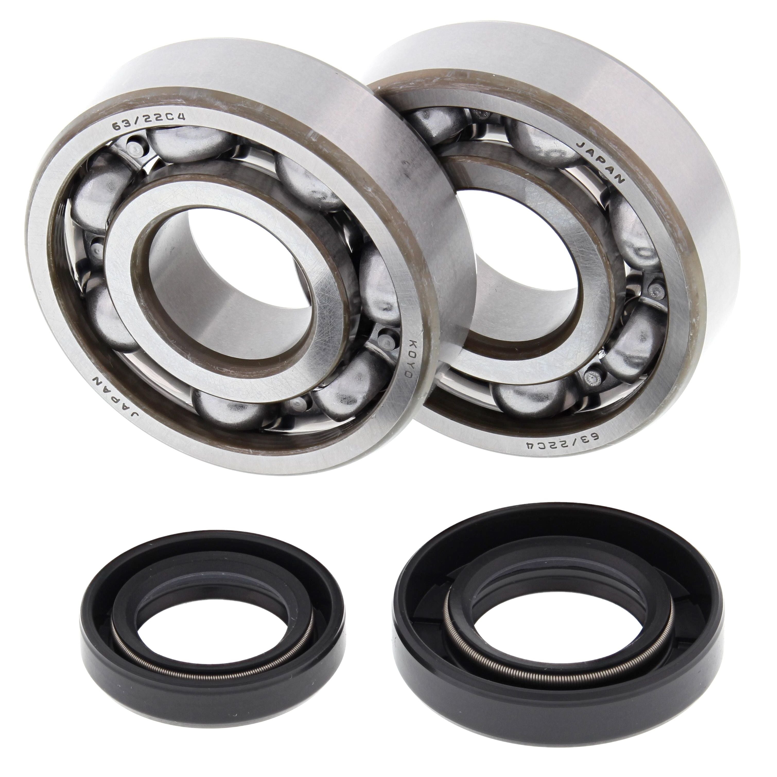 All Balls Crank Shaft Mains Bearings & Seals Kit For Honda CR 80RB 1996-2002