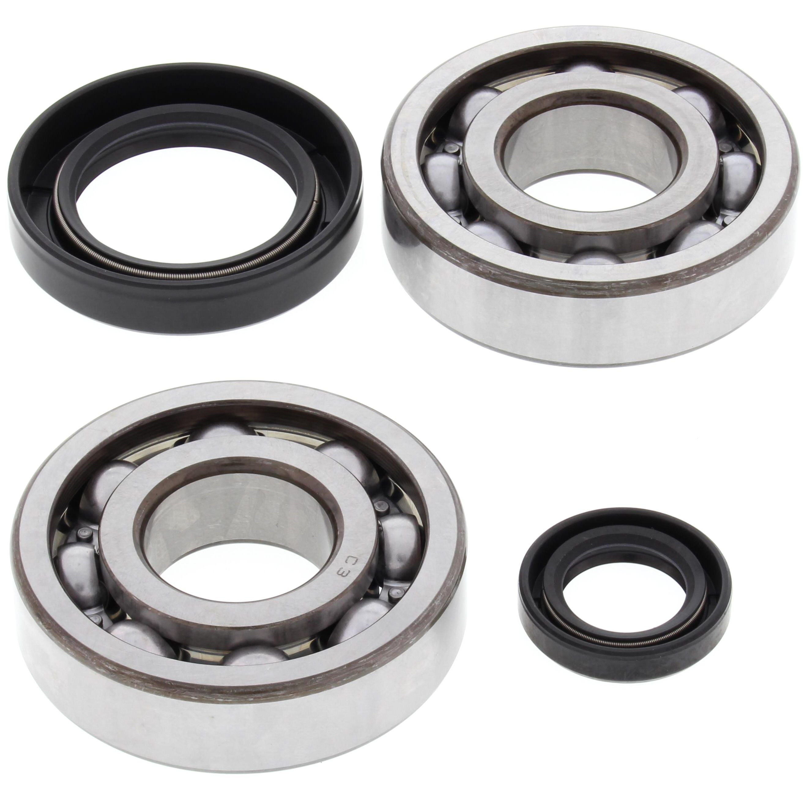 All Balls Crank Shaft Mains Bearings & Seals Kit For Honda CR 500R 1984-2001