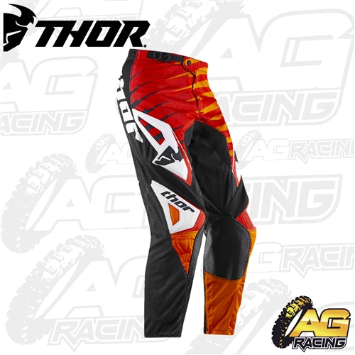 Thor Phase Vented Rift Red Combo Kit