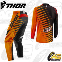 Thor Phase Vented Rift Red Combo Kit