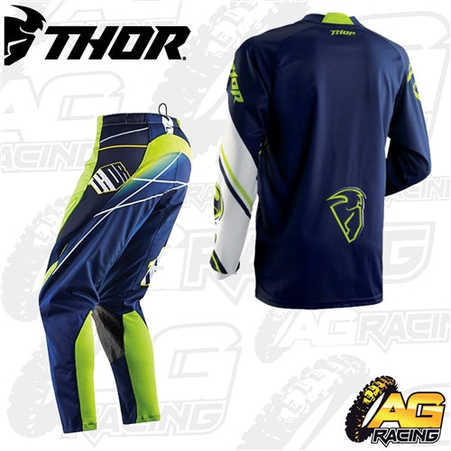 Thor Phas Prism Stripe Navy Green Combo Kit
