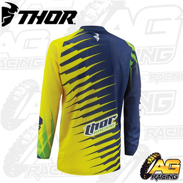 Thor Phase Rift Lime Motocross Jersey