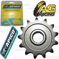 Apico Steel Front Sprocket 520 Pitch For Honda CR 125R 1987-1996