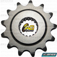 Apico Steel Front Sprocket 520 Pitch For Honda CR 500R 1989-2001