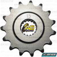 Apico Steel Front Sprocket 520 Pitch For Honda CRF 450X 2005-2019