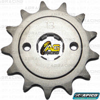 Apico Steel Front Sprocket 520 Pitch For Honda NSR 125 R (80 Kmh Version) 1997-2002