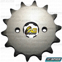 Apico Steel Front Sprocket 520 Pitch For Honda VT 125 C Shadow (80 Kmh Version) 1999-2007