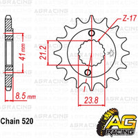 Apico Steel Front Sprocket 520 Pitch For Honda CRM 250 1991-1995