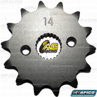 Apico Steel Front Sprocket 420 Pitch For Honda CRF 70F 2004-2012
