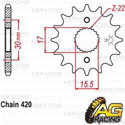 Apico Steel Front Sprocket 420 Pitch For Honda CRF 70F 2004-2012