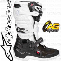 Alpinestars Tech 7S Youth Kids Boots Black White