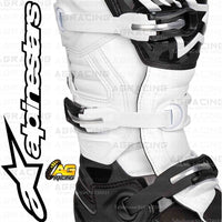 Alpinestars Tech 7S Youth Kids Boots Black White