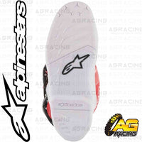 Alpinestars Tech 7S Youth Kids Boots White Red Grey