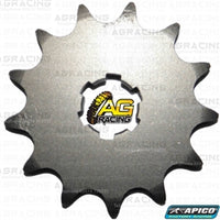 Apico Steel Front Sprocket 520 Pitch For Kawasaki KX 125 2003-2008