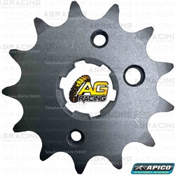 Apico Steel Front Sprocket 520 Pitch For Kawasaki KL 250 G9F Super Sherpa 2009