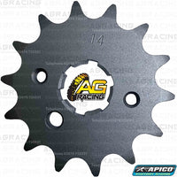 Apico Steel Front Sprocket 520 Pitch For Kawasaki KXF 250 A1 A2 Tecate 1987-1988