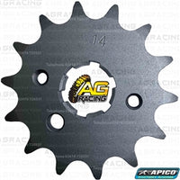 Apico Steel Front Sprocket 520 Pitch For Kawasaki KLX 300 A2 A3 A4 A5 A6 A7 (KLX300R) 1997-2002