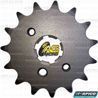 Apico Steel Front Sprocket 520 Pitch For Kawasaki KLX 300 A2 A3 A4 A5 A6 A7 (KLX300R) 1997-2002