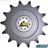 Apico Steel Front Sprocket 520 Pitch For Kawasaki KX 250F KXF 250 2004-2005