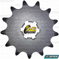 Apico Steel Front Sprocket 420 Pitch For Kawasaki KX 60 1983-2003