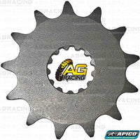 Apico Steel Front Sprocket 520 Pitch For Kawasaki KX 250 2002-2008