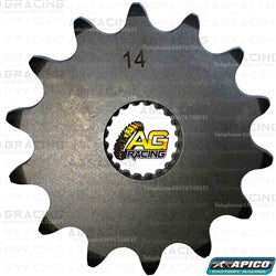 Apico Steel Front Sprocket 520 Pitch For Yamaha YZ 250F YZF 250 2001-2020