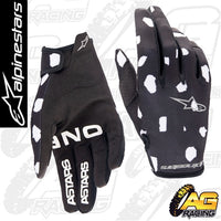 Alpinestars 2023 Radar Black White Kids Gloves