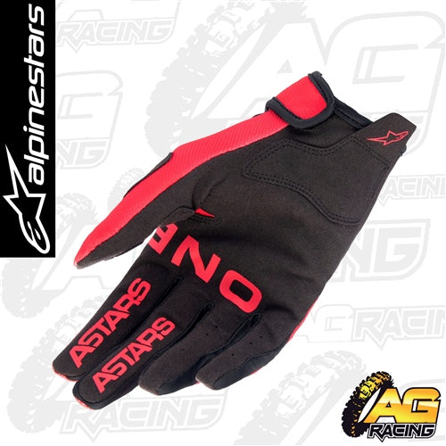 Alpinestars 2023 Radar Mars Red Kids Gloves