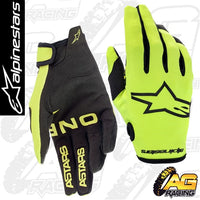 Alpinestars 2023 Radar Yellow Fluo Kids Gloves