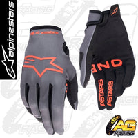 Alpinestars 2023 Radar Magnet Neon Red Kids Gloves