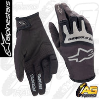 Alpinestars 2023 Techstar Black Brushed Silver Gloves