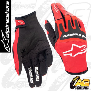 Alpinestars 2023 Techstar Mars Red Gloves
