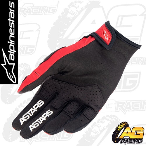 Alpinestars 2023 Techstar Mars Red Gloves