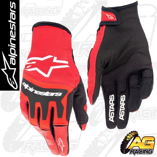 Alpinestars 2023 Techstar Mars Red Gloves