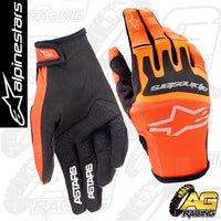 Alpinestars 2023 Techstar Hot Orange Gloves