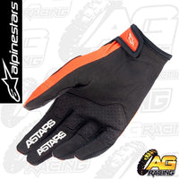 Alpinestars 2023 Techstar Hot Orange Gloves