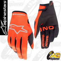 Alpinestars 2023 Radar Hot Orange Gloves