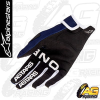 Alpinestars 2023 Radar Night Navy White Gloves