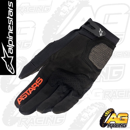 Alpinestars 2023 Megawatt Black Red Fluo Gloves