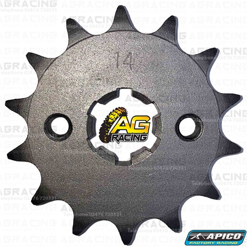 Apico Steel Front Sprocket 428 Pitch For Suzuki RM 80 (Big Wheel) 1997-2018