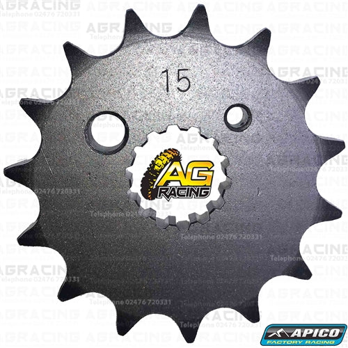 Apico Steel Front Sprocket 428 Pitch For Derbi GPR 125 Nude 2004-2008