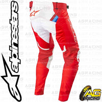 Alpinestars 2019 SuperTech Red White Pants Trousers Motocross Enduro