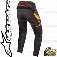 Alpinestars  SuperTech Black Orange Red Fluo Pants Trousers