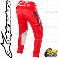 Alpinestars  SuperTech Bright Red Navy Off White Pants Trousers
