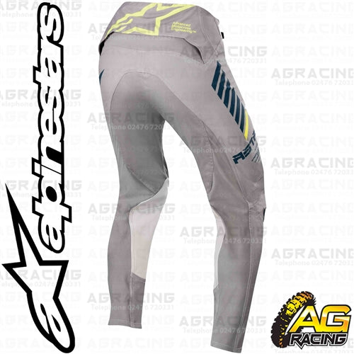 Alpinestars  SuperTech Grey Navy Yellow Fluo Pants Trousers